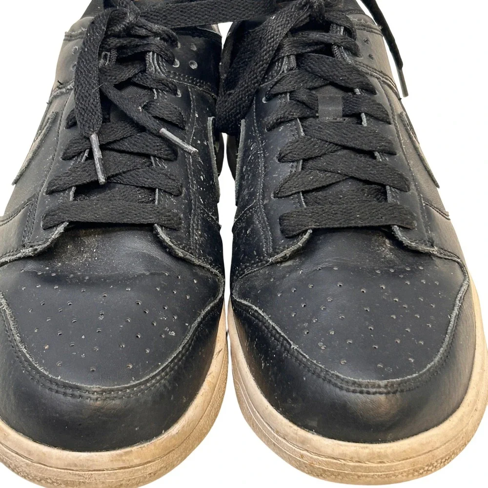 Nike Dunk Low Black Sneakers Shoes Men's 10.5 904234-003 2017‎